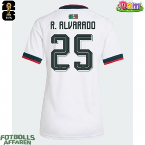 Mexiko Roberto Alvarado #25 Bortatröja Kvinnor VM 2026 Kortärmad